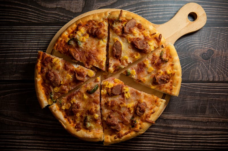 Spicy Sausage Deep Dish Pizza